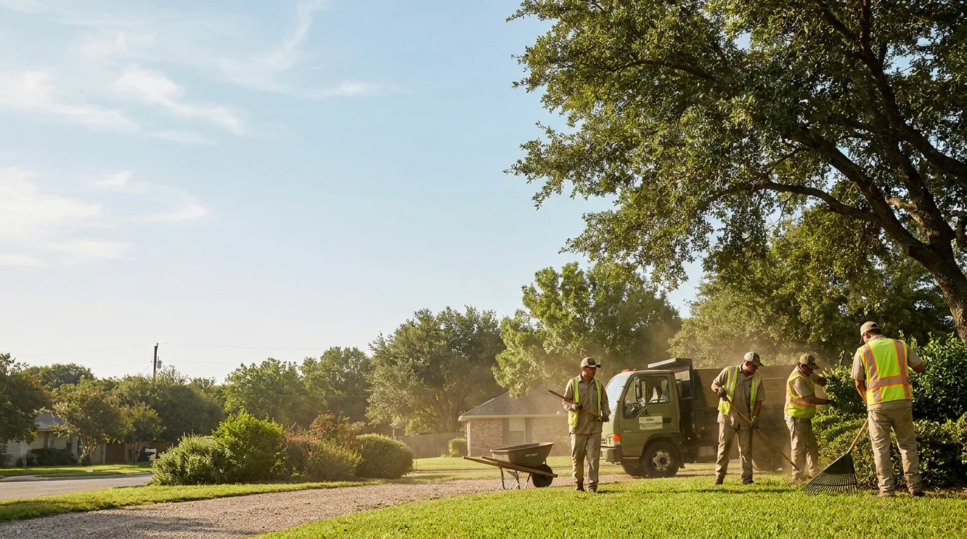 Landscaping in Apple Springs, TX near me